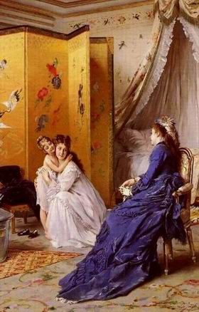 People B oil painting