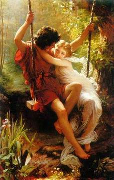 People B oil painting