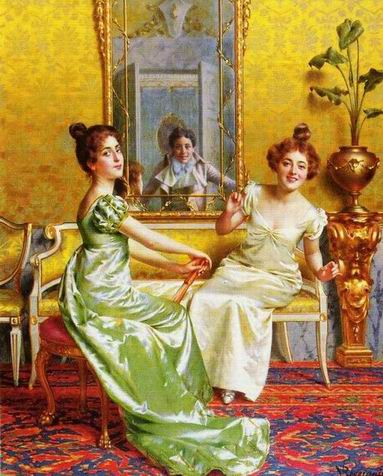 People B oil painting