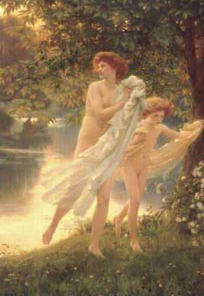 People B oil painting