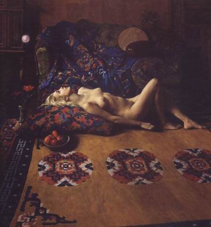 People B oil painting