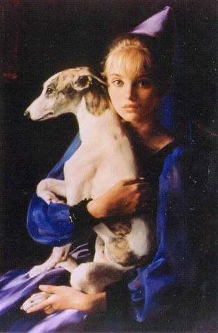 People B oil painting