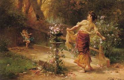 People B oil painting