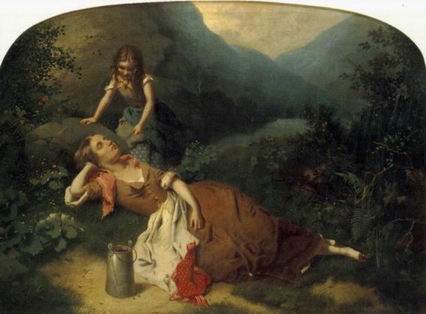 People B oil painting