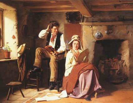 People B oil painting