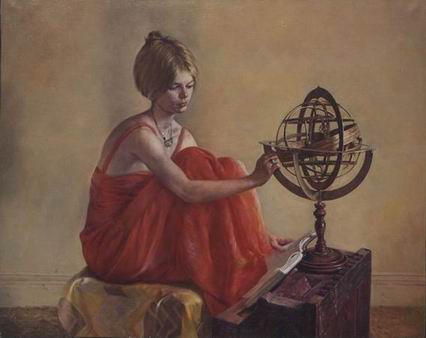 People B oil painting