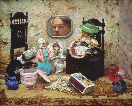 People B oil painting