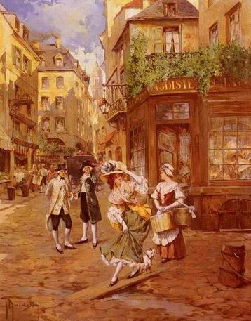 People C oil painting