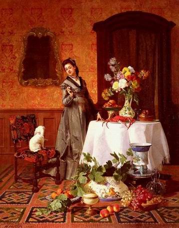 People C oil painting