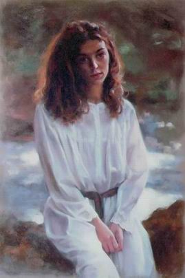 Portrait oil painting