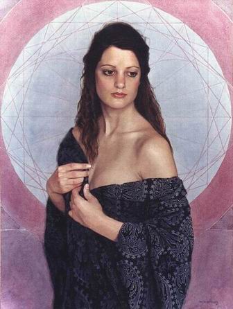 Portrait oil painting