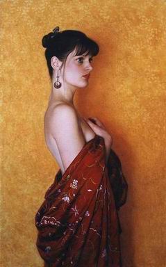 Portrait oil painting