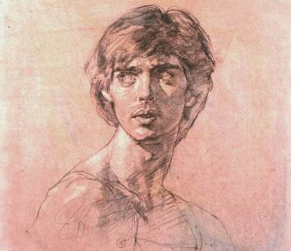 Portrait oil painting