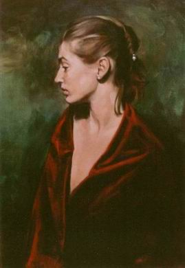 Portrait oil painting