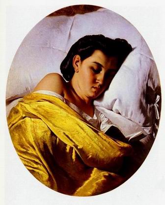 Portrait oil painting