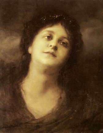 Portrait oil painting