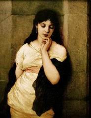 Portrait oil painting