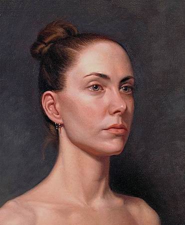 Portrait oil painting