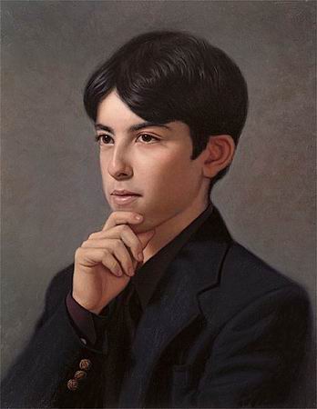 Portrait oil painting