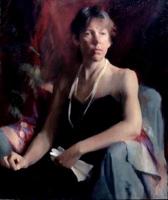 Portrait oil painting