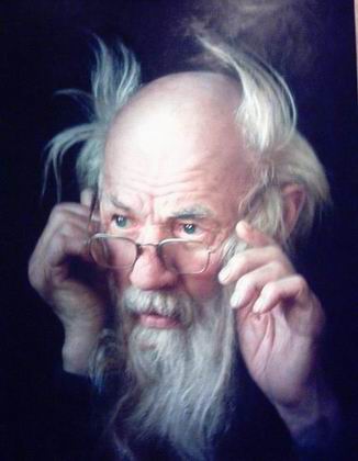 Portrait oil painting