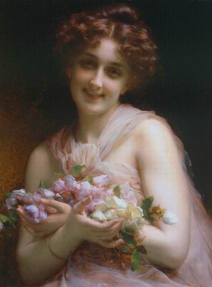 Portrait oil painting