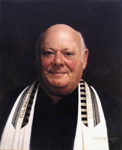 Portrait oil painting