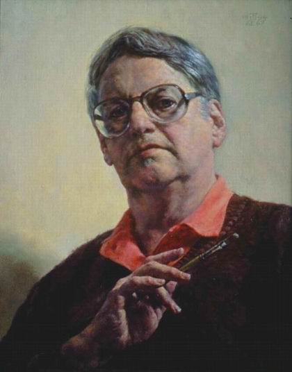 Portrait oil painting