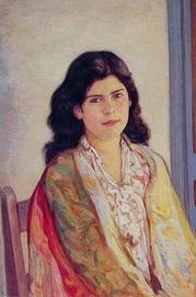 Portrait oil painting