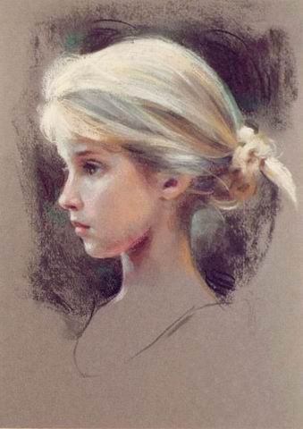 Portrait oil painting