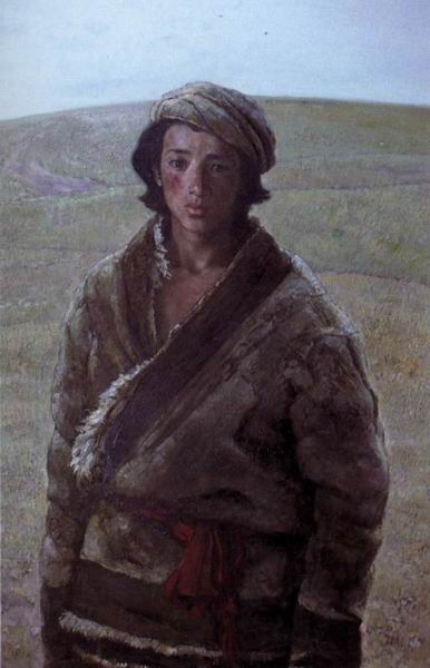 Portrait oil painting