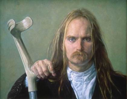 Portrait oil painting