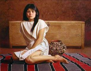 Occidental oil painting