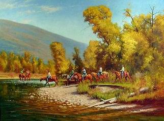 Occidental oil painting
