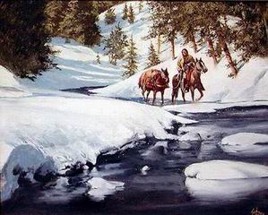 Occidental oil painting