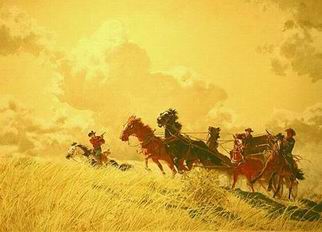 Occidental oil painting