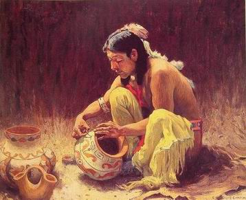 Occidental oil painting