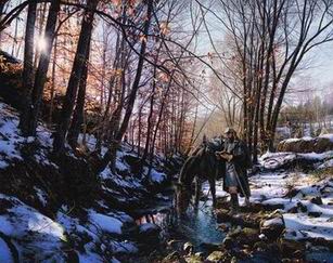 Occidental oil painting