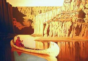 Occidental oil painting