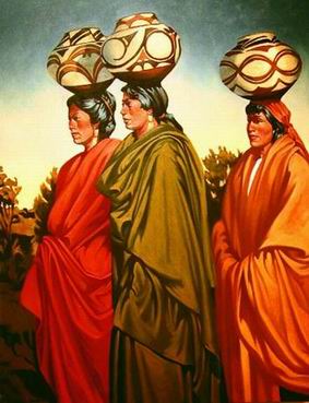 Occidental oil painting