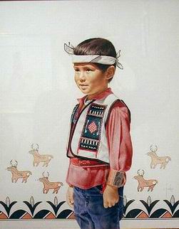 Occidental oil painting