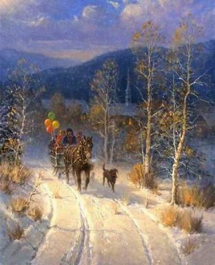 Occidental oil painting