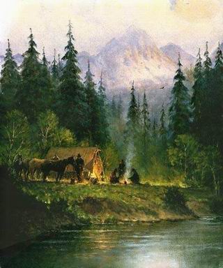 Occidental oil painting