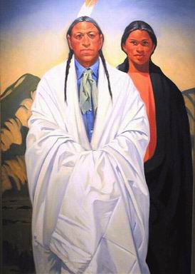 Occidental oil painting