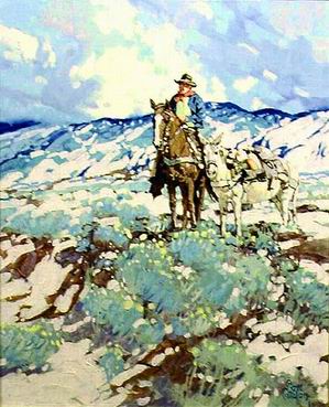 Occidental oil painting