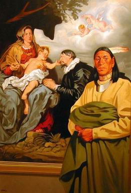 Occidental oil painting