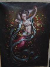 Oriental oil painting