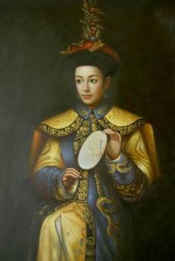 Oriental oil painting