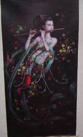 Oriental oil painting