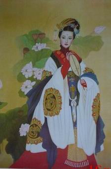 Oriental oil painting